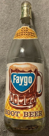 Faygo Beverages Inc - 1964 Faygo Root Beer Bottle (newer photo)